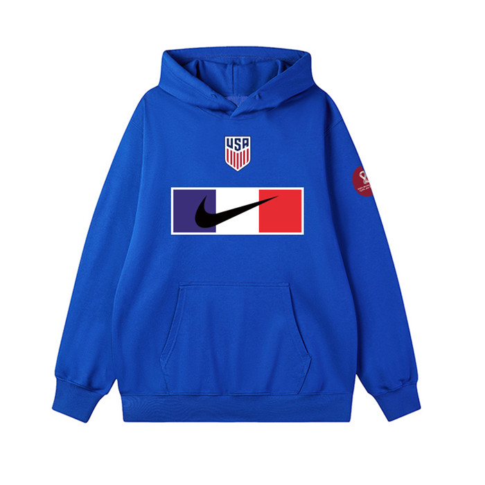 Men's Royal American World Cup Soccer Hoodie 001